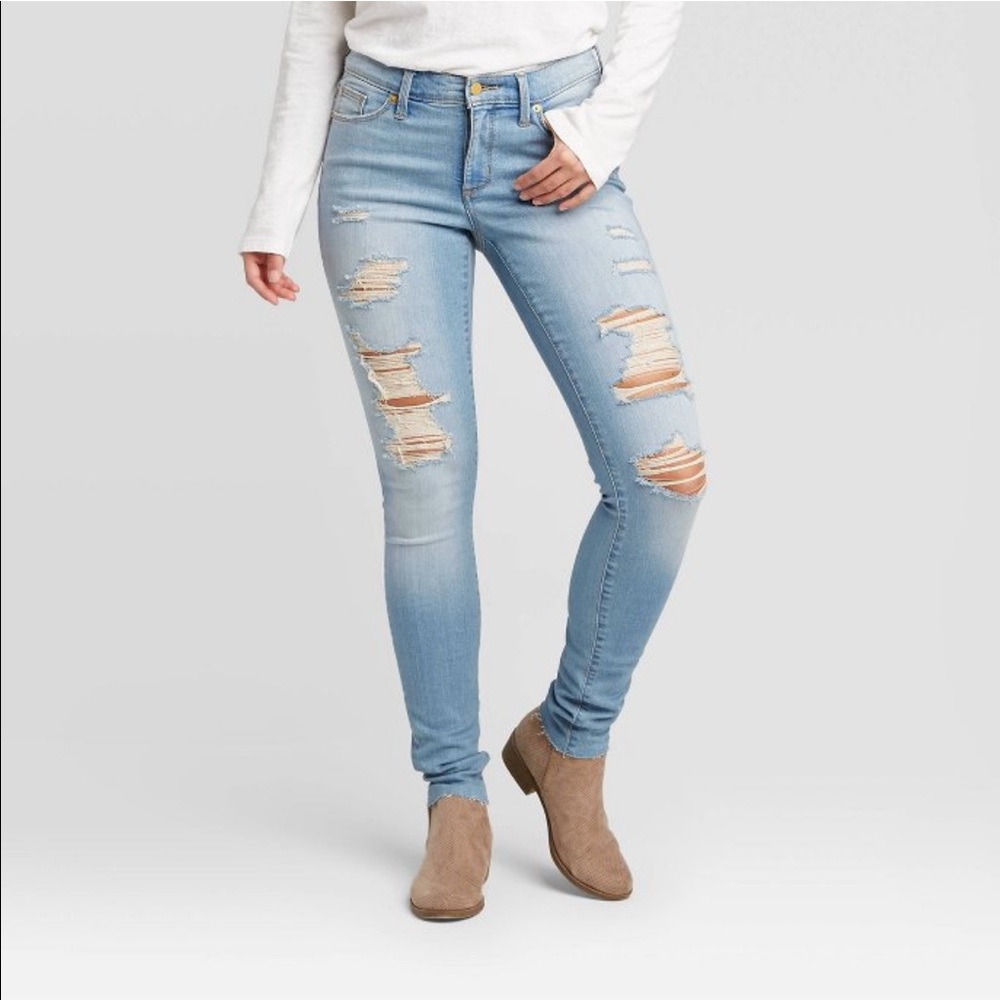 Light Blue Super Stretchy Jean Pants